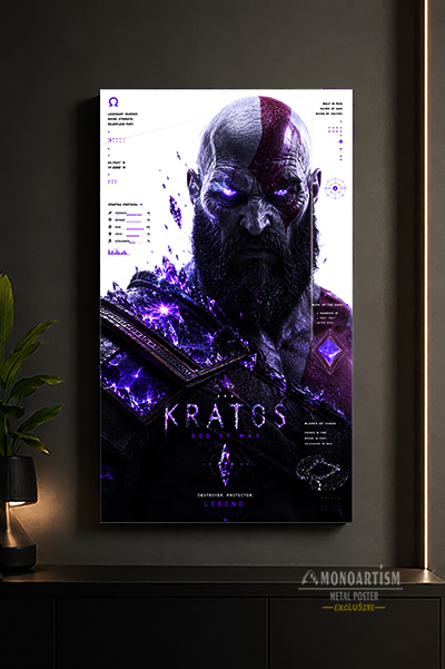 god-of-war-metal-poster