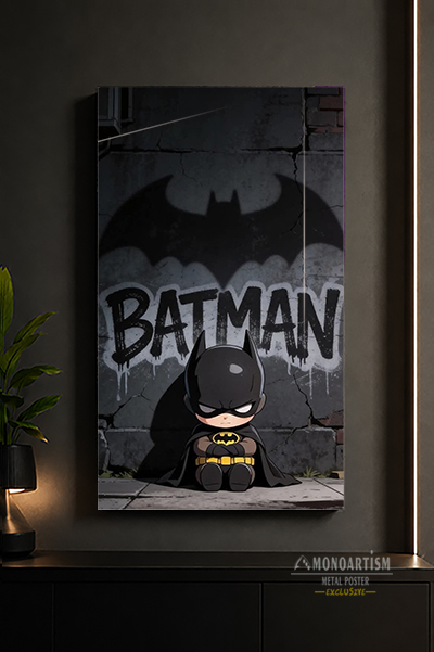 batman-animation-metal-poster