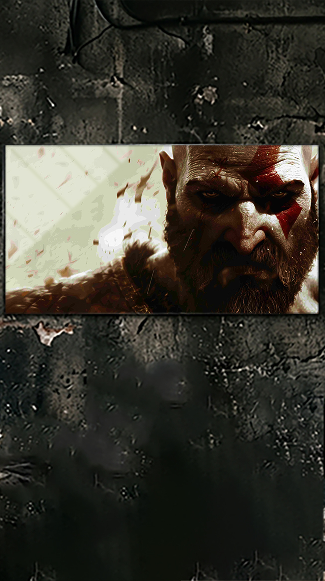god-of-war-v-wide-metal-poster