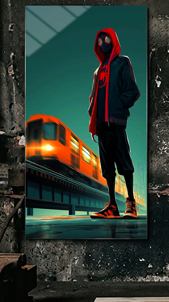 spiderman-wide-v5-metal-poster