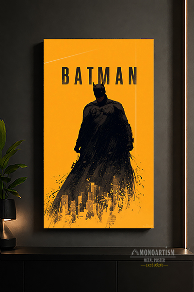 batman-yellow-back-metal-poster